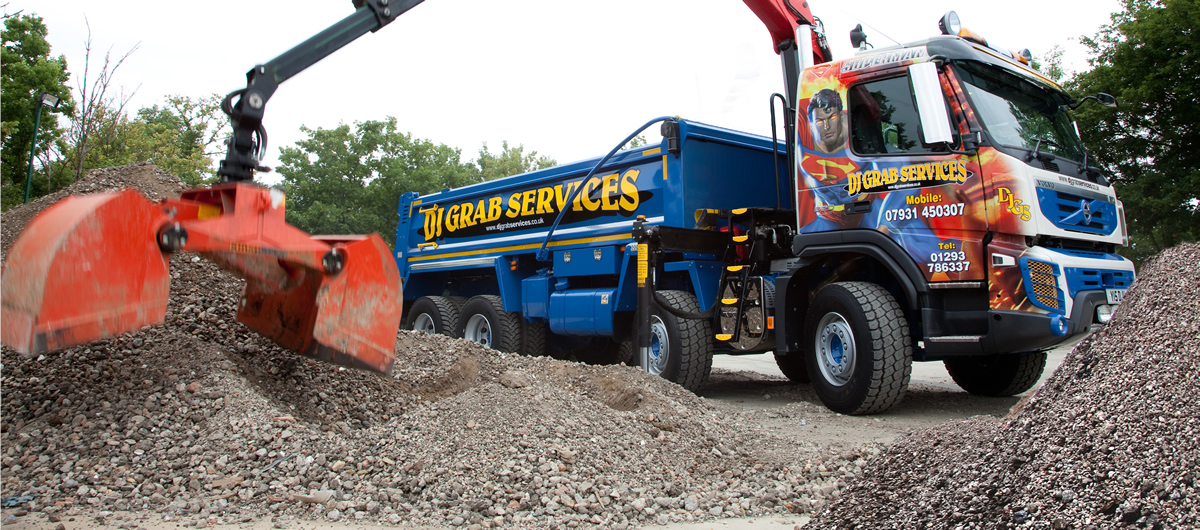 Recycled aggregates supplied and delivered in Surrey Sussex and London